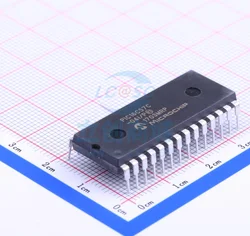 Puce ic pic16c57c, PIC16C57C 04I/p, authentique processeur de signal numérique et contrôleur, dip28 