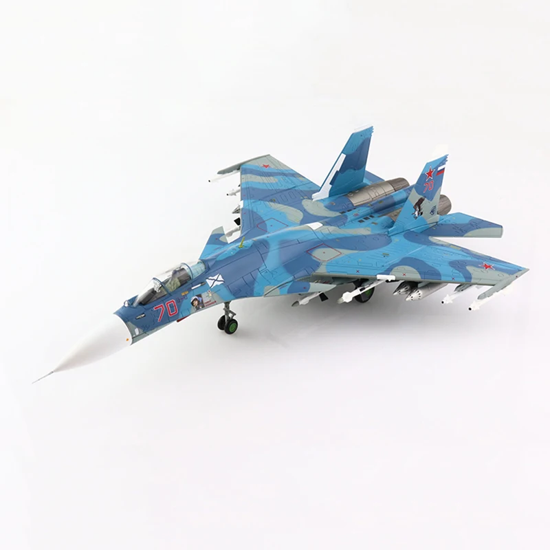 

1:200 Scale HA6406 Su-33 Flanker Fighter Russian Naval Airplane Model Adult Fans Collection Decoration Display Toys Gifts Fans