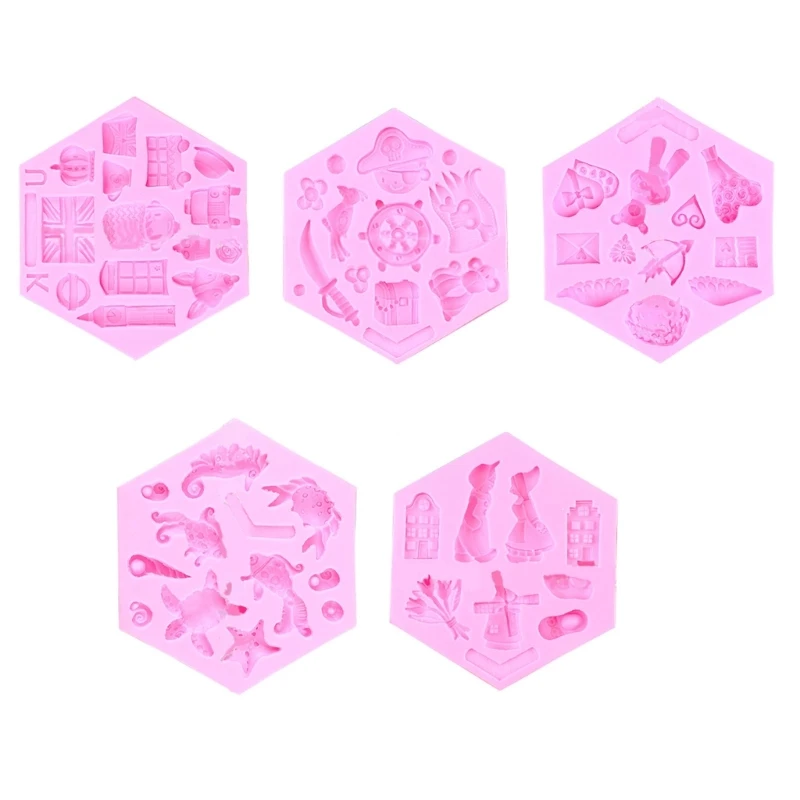 

Silicone Mould Clay Resin Ceramics Candy Fondant Candy Chocolate Soap Mould Dropship