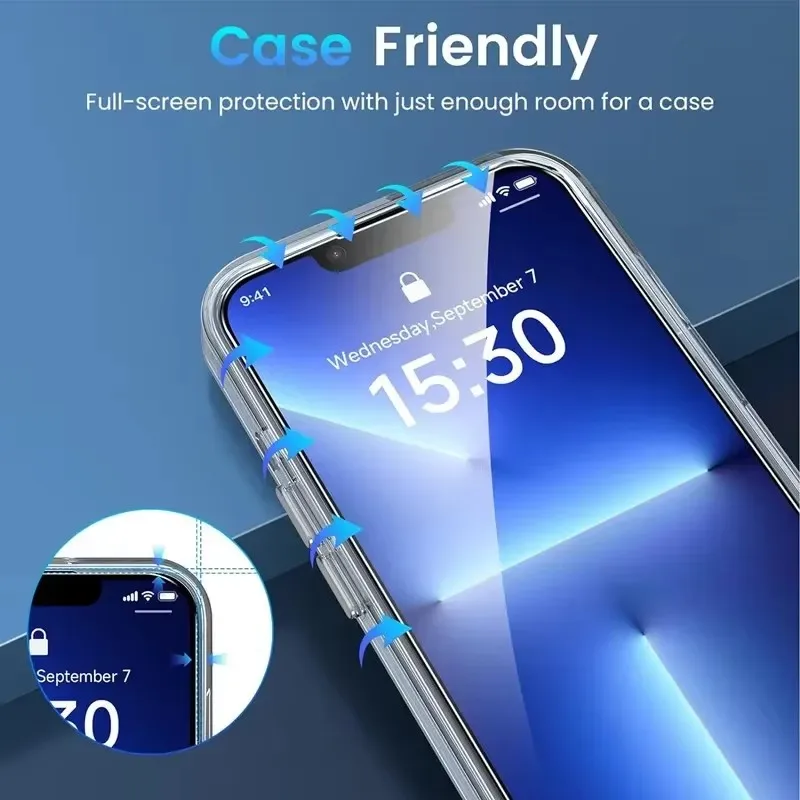 Premium HD Tempered Glass Screen Protector - Full Coverage and Protection, Available in 1/2/3 Pack