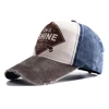 2023 New High Quality Vintage Letter Print Baseball Cap Men Women Snapback Adjustable Outdoor Hip Hop Denim Dad Hats Bone 1