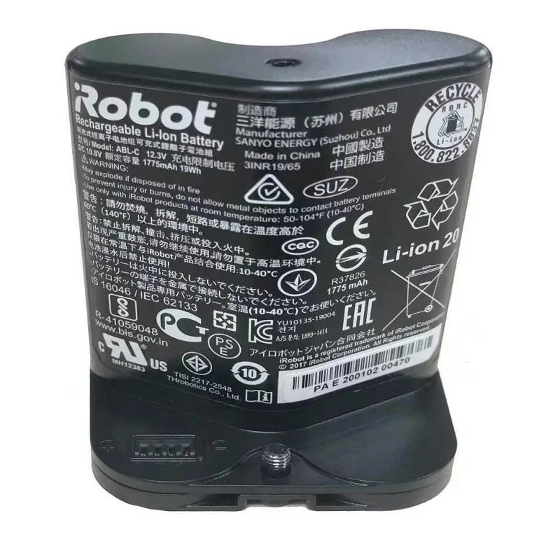 Bateria Robô Varrendo Original Abl-c para Irobot Braava Jet m6 Bateria de Substituição do Aspirador Esfregando e Esfregando