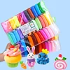 12/24/36 Color Christmas Gift Super Light Clay Space Clay Handmade Diy Modeling Plasticine Delicate Texture Light Weight 2