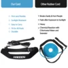 4M Adjustable Swimming Training Accessories Elastic Resistance Belt Pool in Place Safety Band Harness Stationary Tether For Kid 3