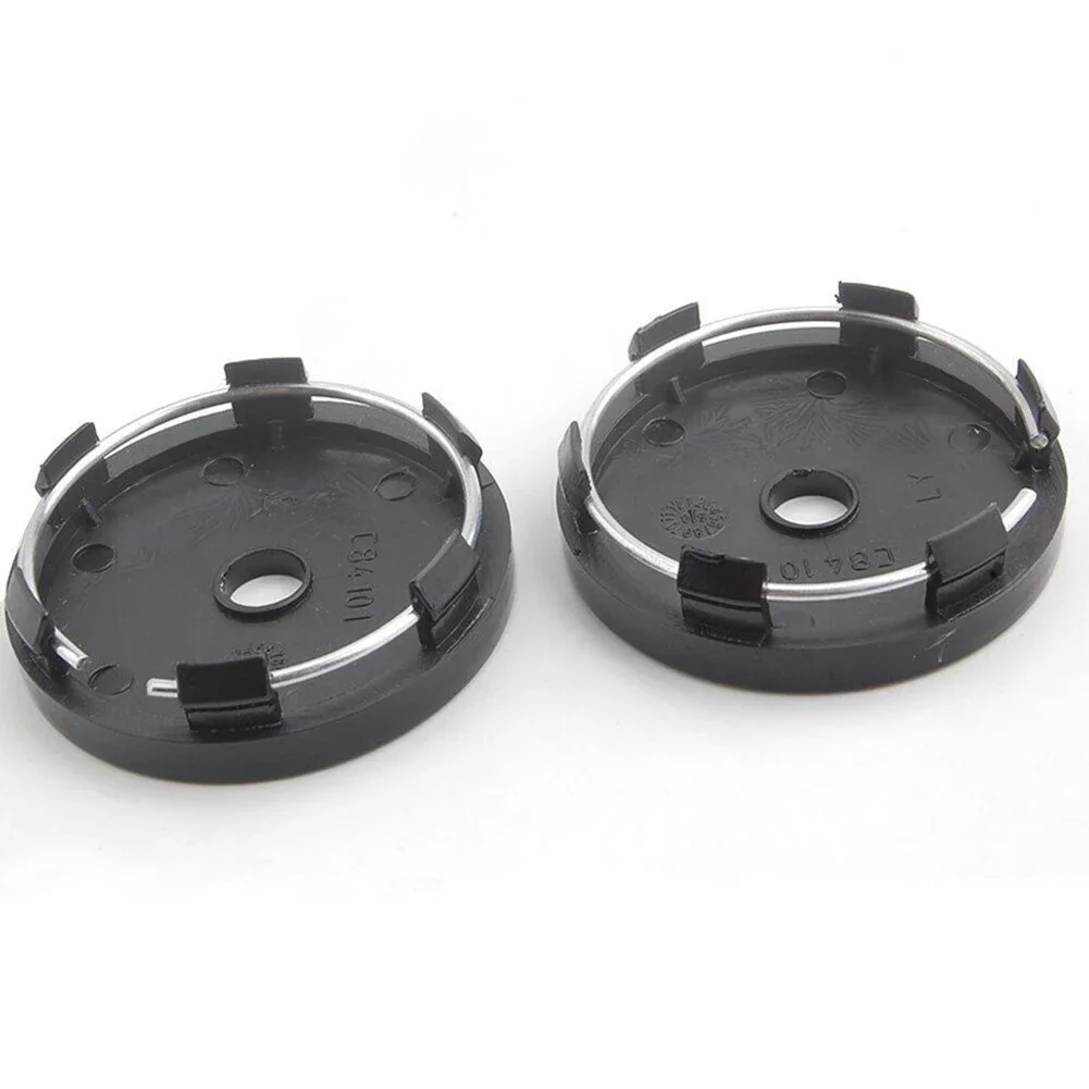 Wheel Center Caps 4 pcs Universal Car Blank Wheel Hub Center Cap 60mm Outside dia Rim Cover Auto No Logo Badge Car Wheel Rims Center Hubcap Cover