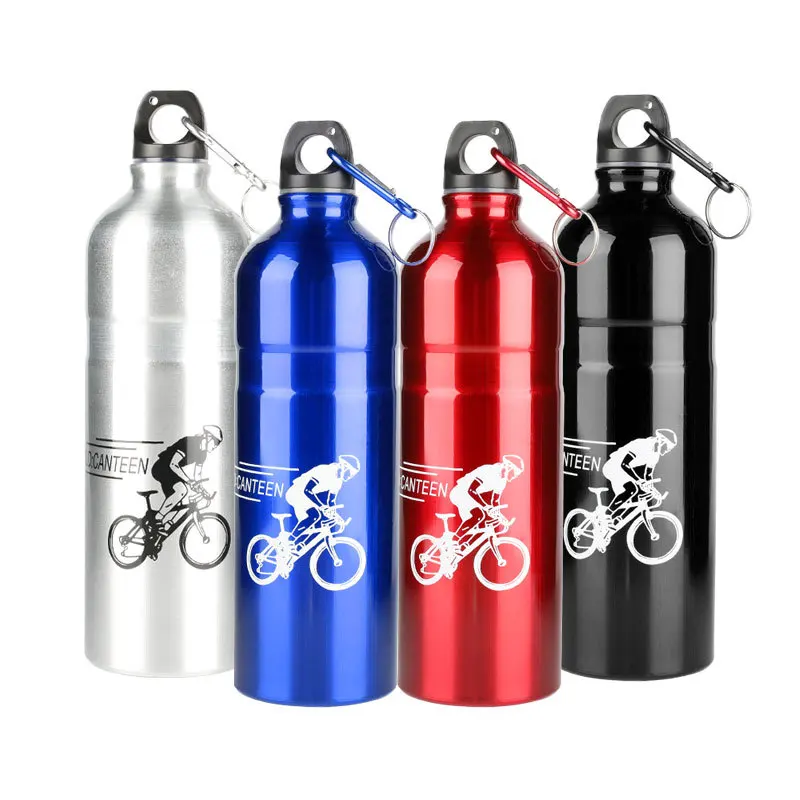 750ml Aluminum Bicycle Water Bottle for Cycling Camping Fishing Sport Thermo Portable Leakproof water bottle bicycle water bottle sports bottle