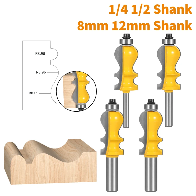 

Специальная формовочная фреза, архитектурные Деревообрабатывающие инструменты, фреза для деревянной торцевой фрезы