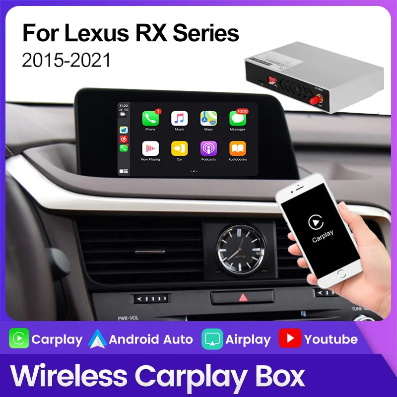 WirelessCarPlayForLexusRXRX200RX350RX45020152019AndroidAuto