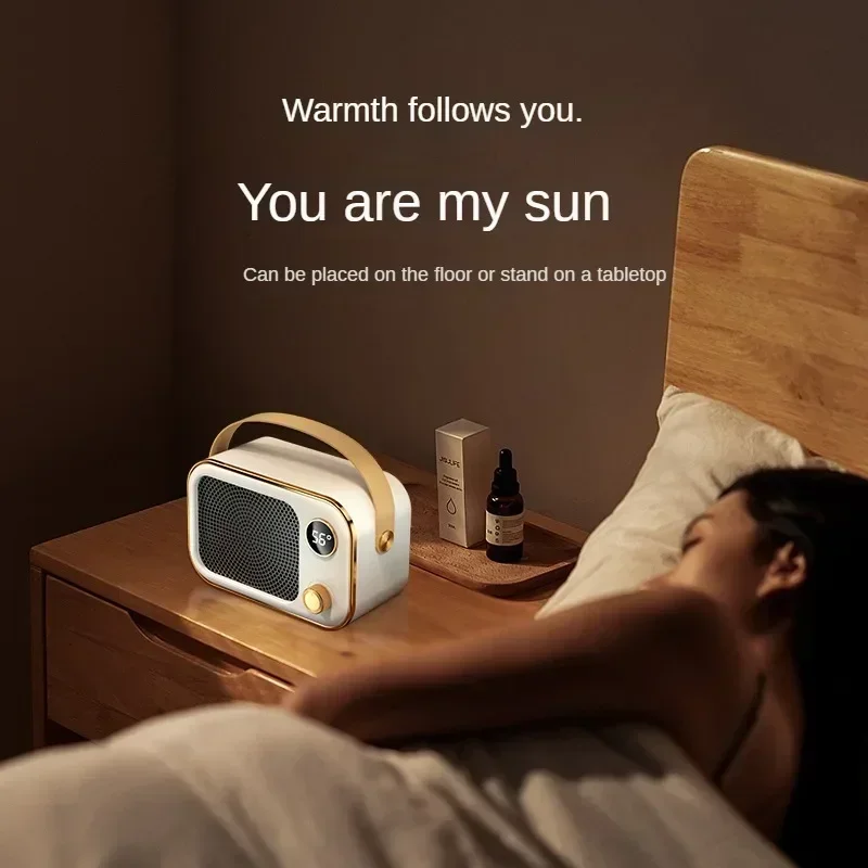 1200W Electric Heater Fan Portable Desktop Fan Heating Warm Air Blower Hand Foot Radiators Home Office Room Warmer Machine 220V 6