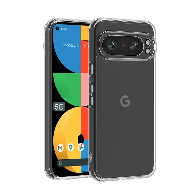 Transparent Magnetic Shockproof Lens Protective Case with MagSafe Technology