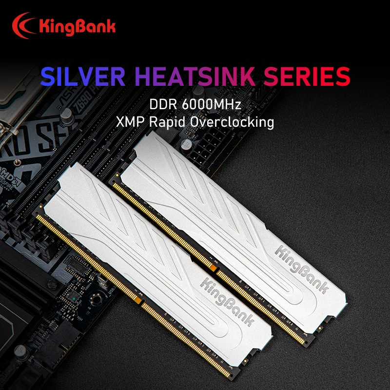 KingBank DDR5 RAM 8GB/16GB 6000MHz 選択チップ XMP 3.0 メモリ RAM