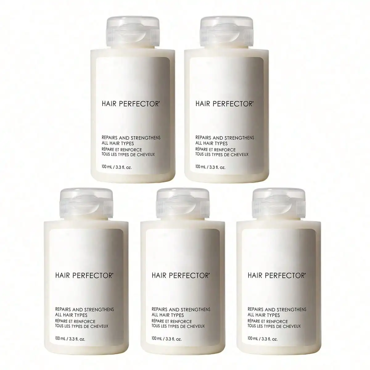 5PCS N.º 3 Reparador capilar 100ml, concentrado para cabello seco y dañado, repara y fortalece todo tipo de cabello