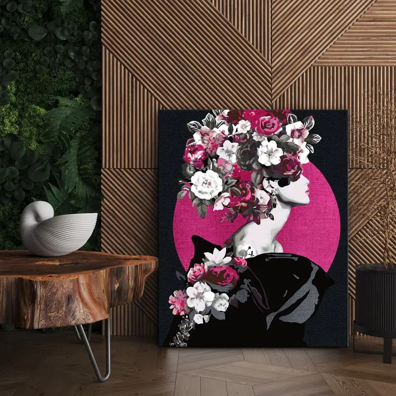 

GATYZTORY Modern Figure Pictures By Numbers For Adults Women Drawing Acrylic Paint By Numbers On Canvas Framed Unique Gifts