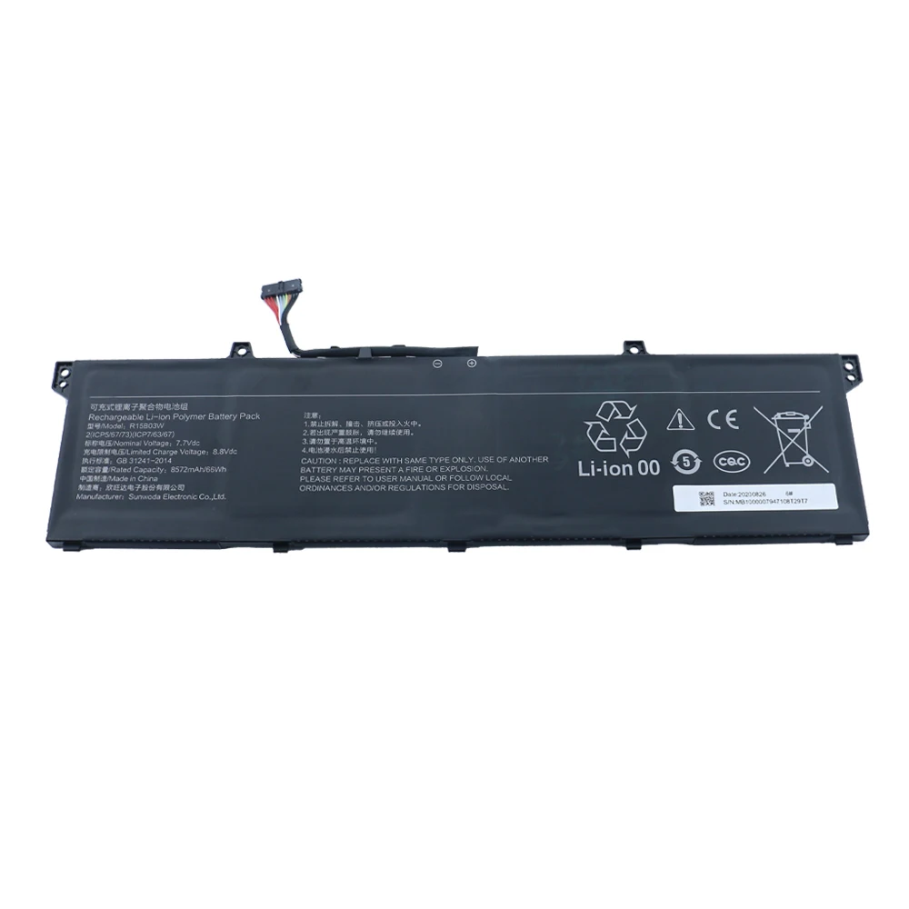 Bateria do Portátil para Xiaomi Notebook Pro 15 Oled Ferramentas Gratuitas R15b03w - Imagem 6