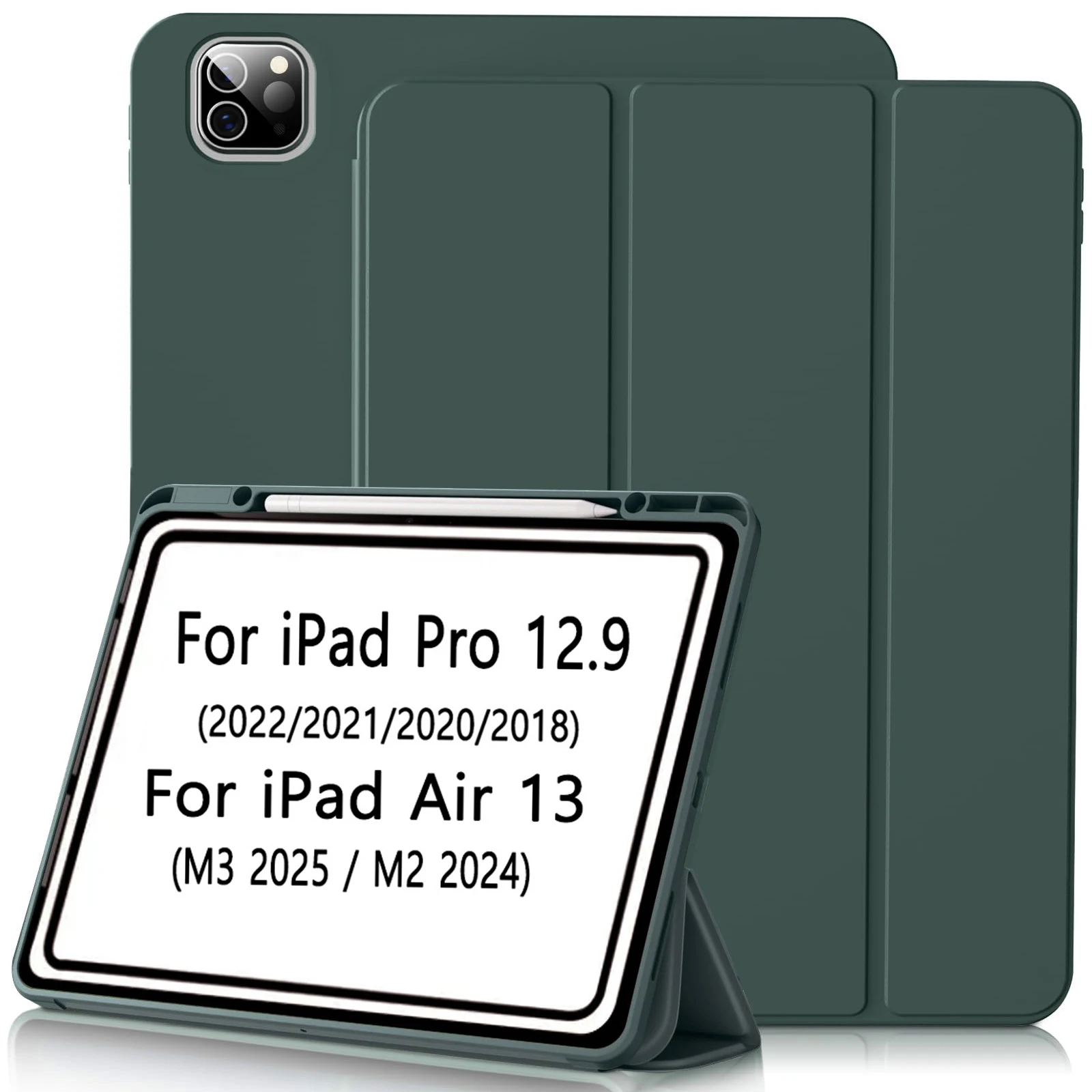 Sleek Protective Tablet Case with Pencil Holder