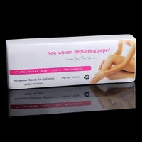 80pcs Remove Paper Epilator Disposable Epilator Wax Strip Pain Free Papers Beauty Tool Smooth Surface for Leg Arm Body Face 1