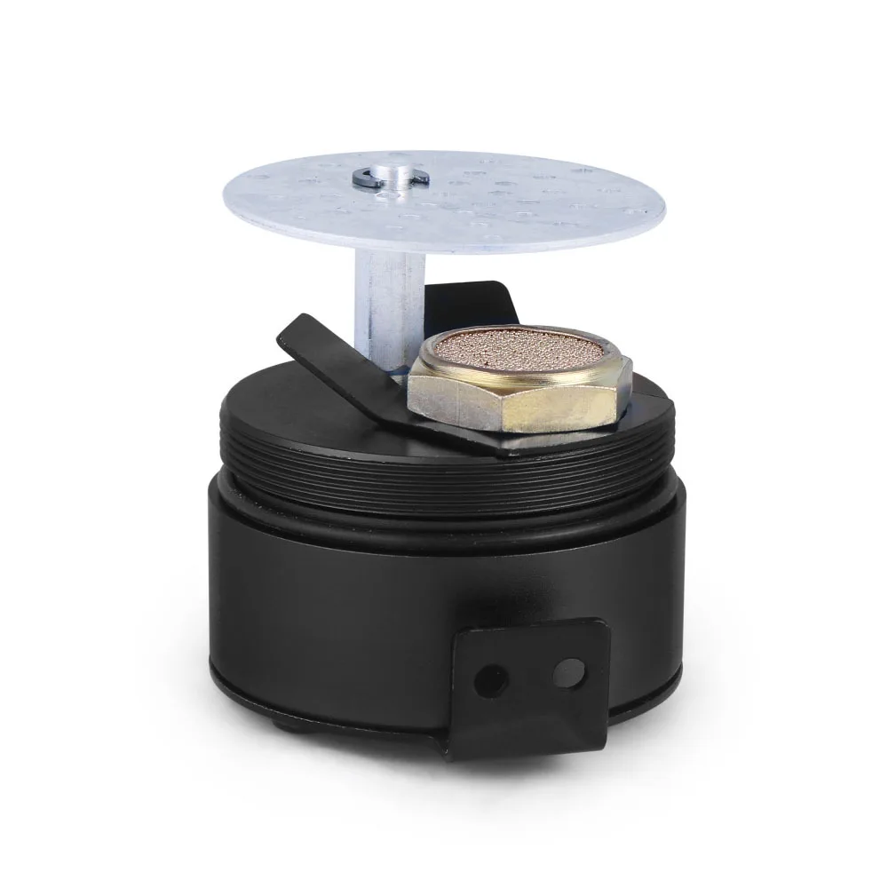 Compact Baffled Aluminum Oil Catch Can - 300ml Reservoir with Dual Ports