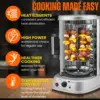 Vertical Rotisserie Oven Grill - Machine Kebab Electric Cooker Rotating Oven, Stainless Steel Roast 2