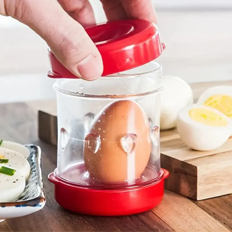 1PC Egg Opener Boiled Eggs Peeler And Cracker Shell Peeler Stripper Shake And Peel Kitchen Tool