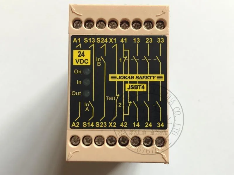 

SAFE Original Safety Relay JSBT4/R4 24VDC Spot Bargaining