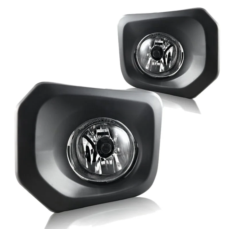 

Для Toyota Tacoma 2016-2019 светодиодный Противотуманные фары прозрачные линзы бампер лампа + проводка + переключатель