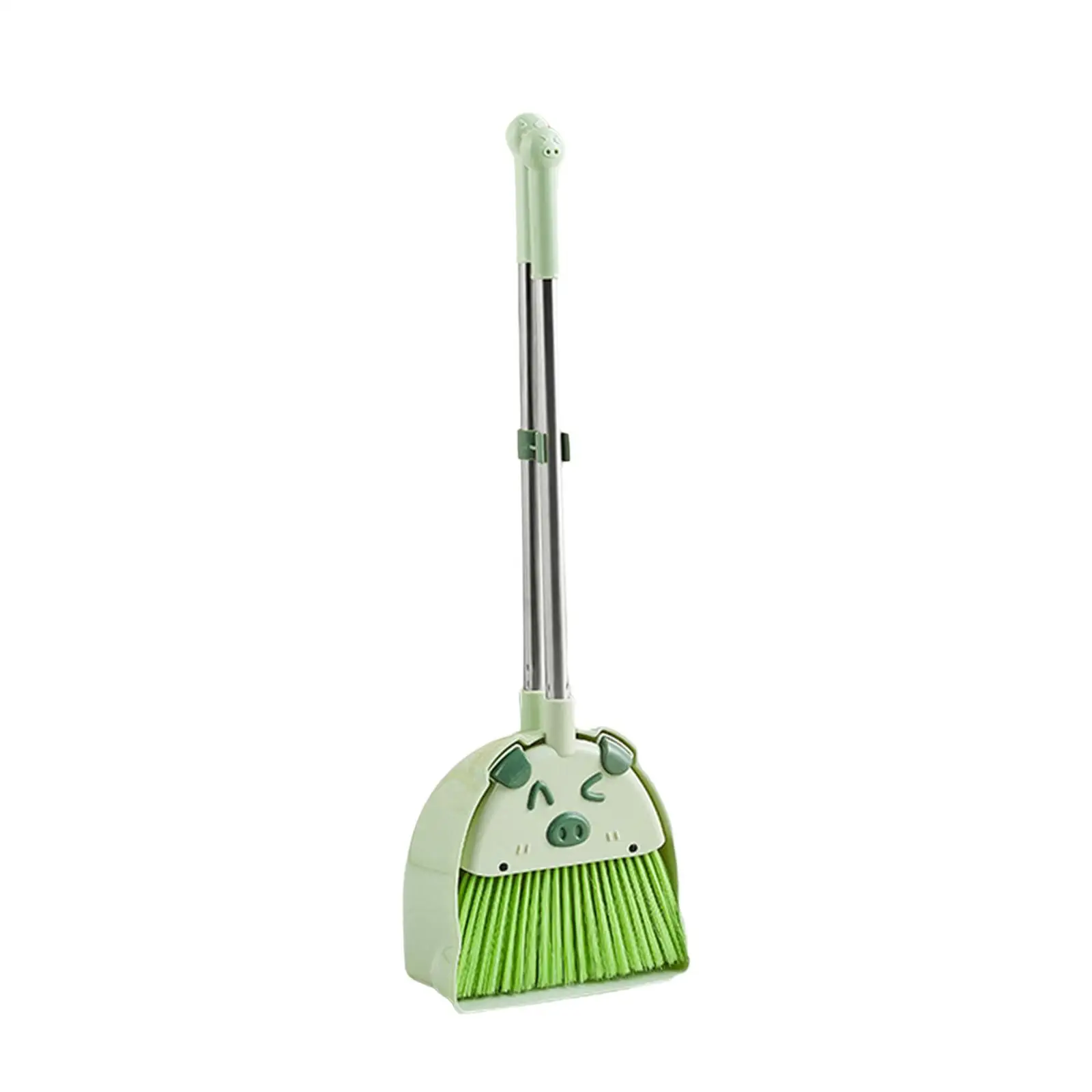 Household Mini Kids Broom and Dustpan Set Toddlers Cleaning Toys Set Educational Toy Cleaning for Age 3-6 Girls Toddlers desktop broom set