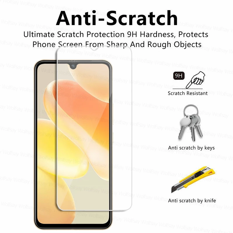 Premium Tempered Glass Screen Protector for Enhanced Phone Display Durability