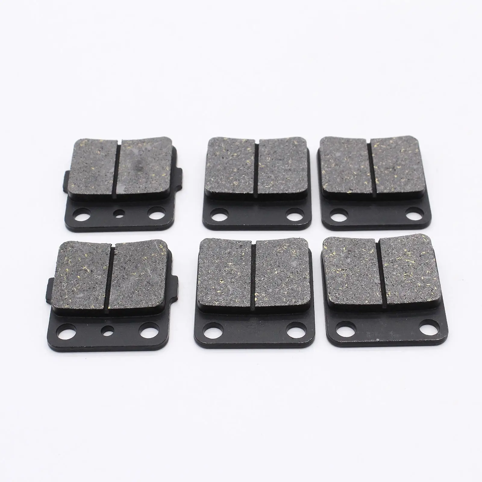 

6x Brake Pads Repair Parts Black Compatible Accessory 4D3-w0046-50 4D3-w0046-50-00 1uy-w0046-00-00 for Yamaha Warrior 350