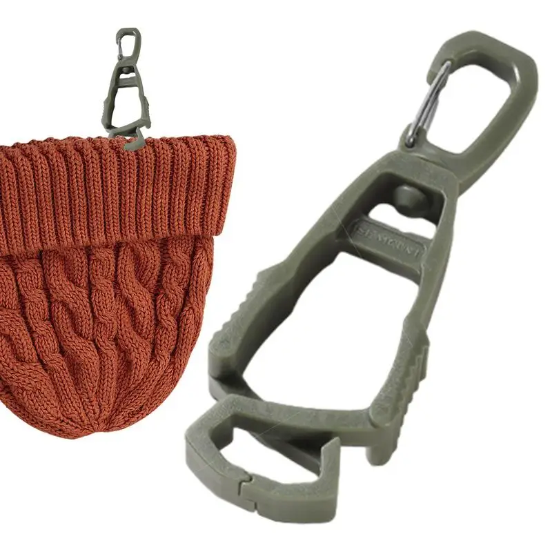 Safety Gloves Clip Hanger Gloves Holder Plastic Work Clamp Work Guard Multifunctional Tool Gloves Keepers With Rotatable Buckle