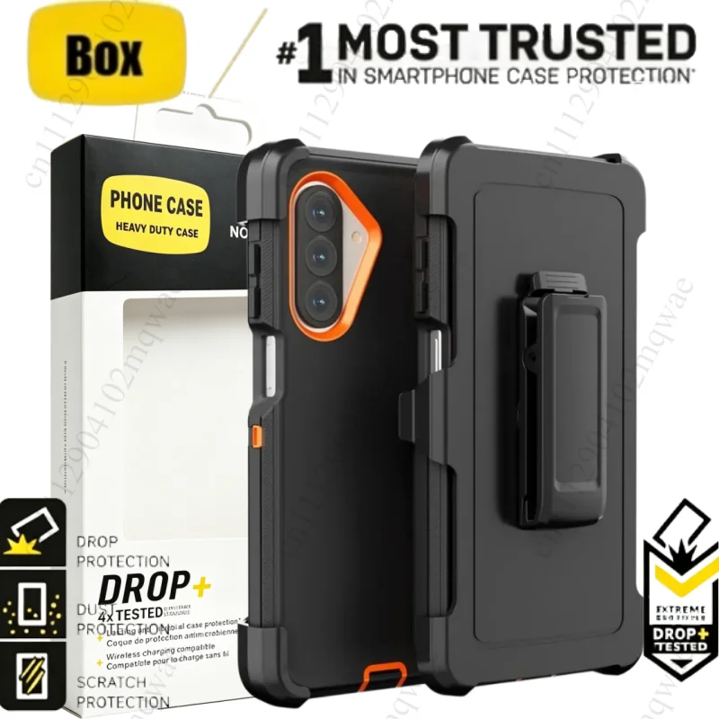 Rugged Defender Armor Anti-Drop Case with Ott-Box Cover