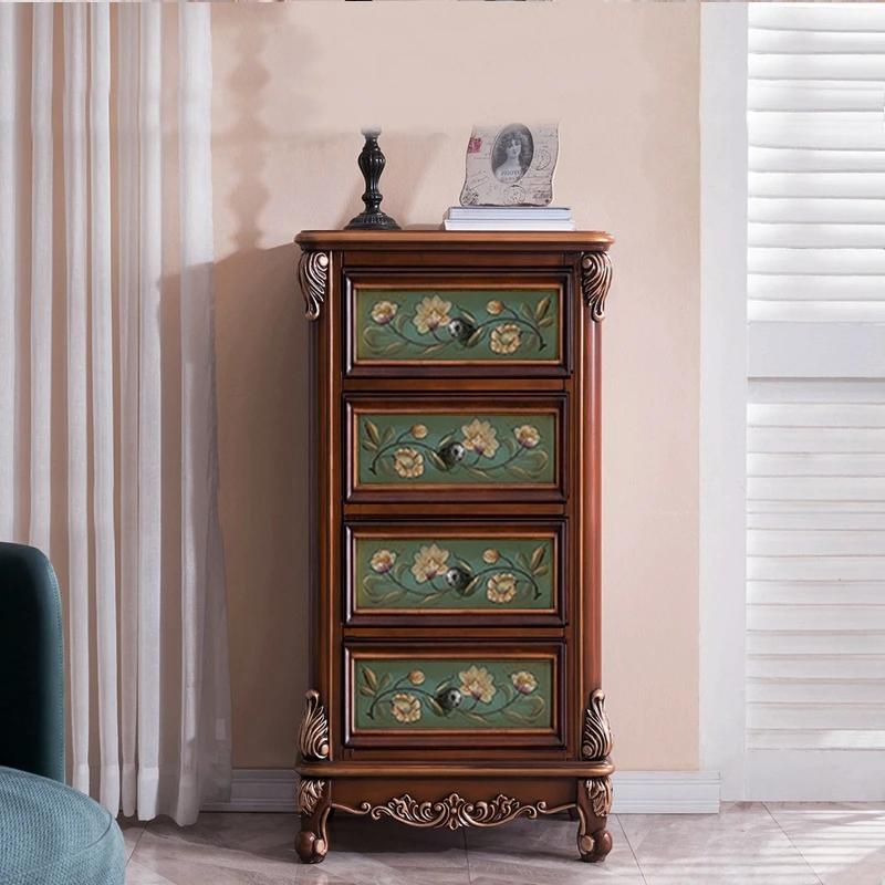 

Nordic Household Cabinet Vintage Bedroom Storage Drawers Cabinet Living Room Organizer Mueble Almacenaje Sala Home Furniture