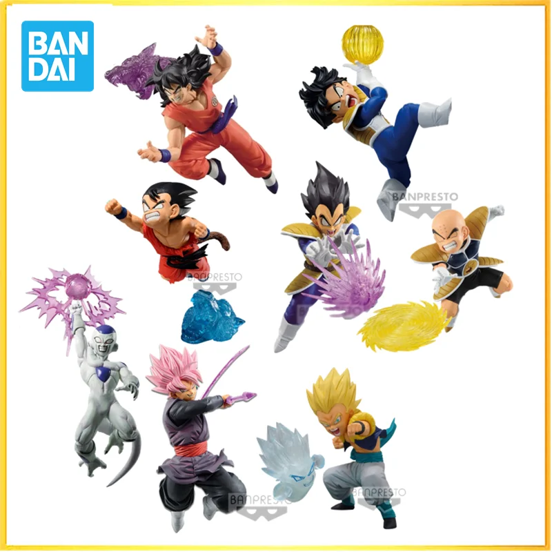 

In stock Bandai BANPRESTO Dragon Ball Z G×materria Goku Freeza Yamcha PVC Action Figures Original Figurine DBZ Model Toys Gift