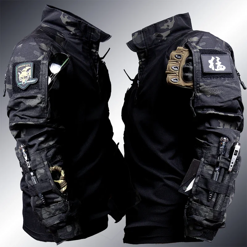 Tactical Suit Men's Hunting Frog Paintball Outdoor Clothing Assault Shirt Pants