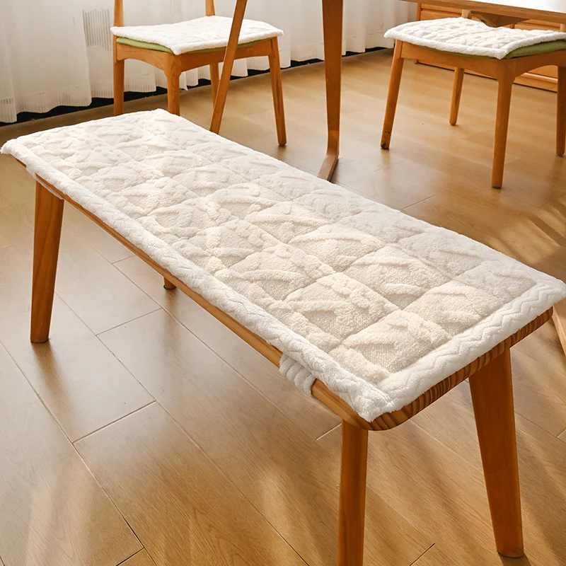 Plush Bench Seat Cushion 4