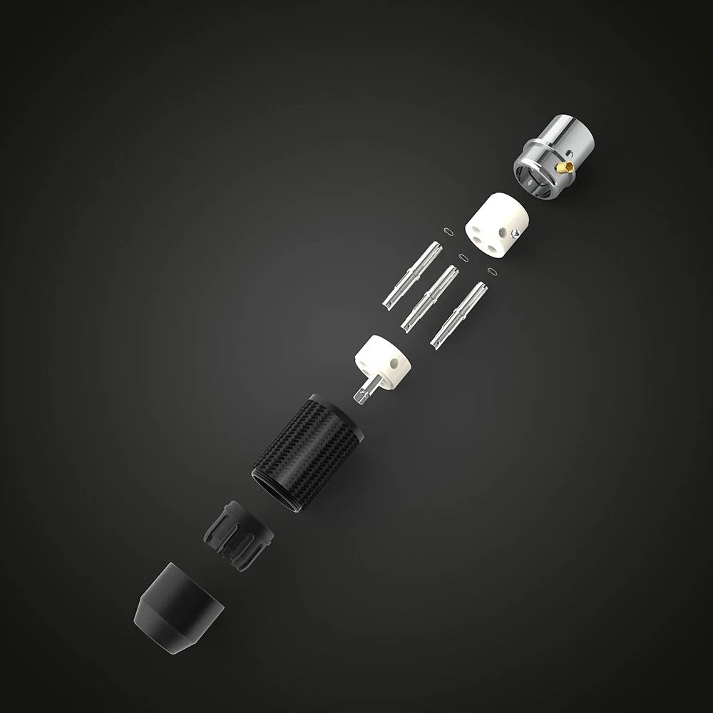 Viborg Pura Prata Xlr Plug Conector Jack Equilíbrio de Prata Pura Hifi Cabo Mic Áudio Xm203ag Xf203ag - Image 5