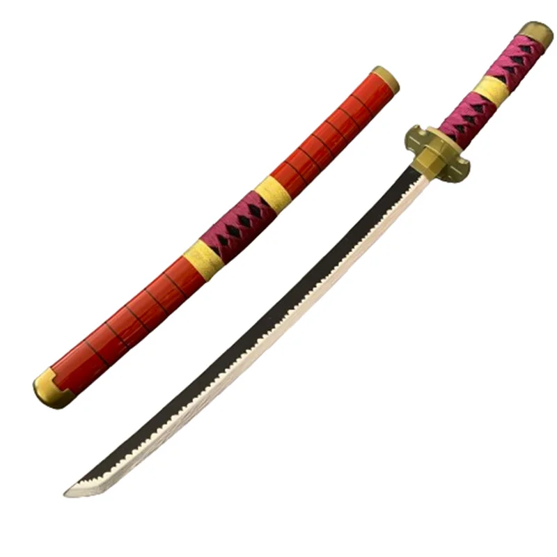 30inch Role Play Anime Roronoa Zoro Enma Bamboo Assembled Katana Weapon Cosplay 75cm Sword Model