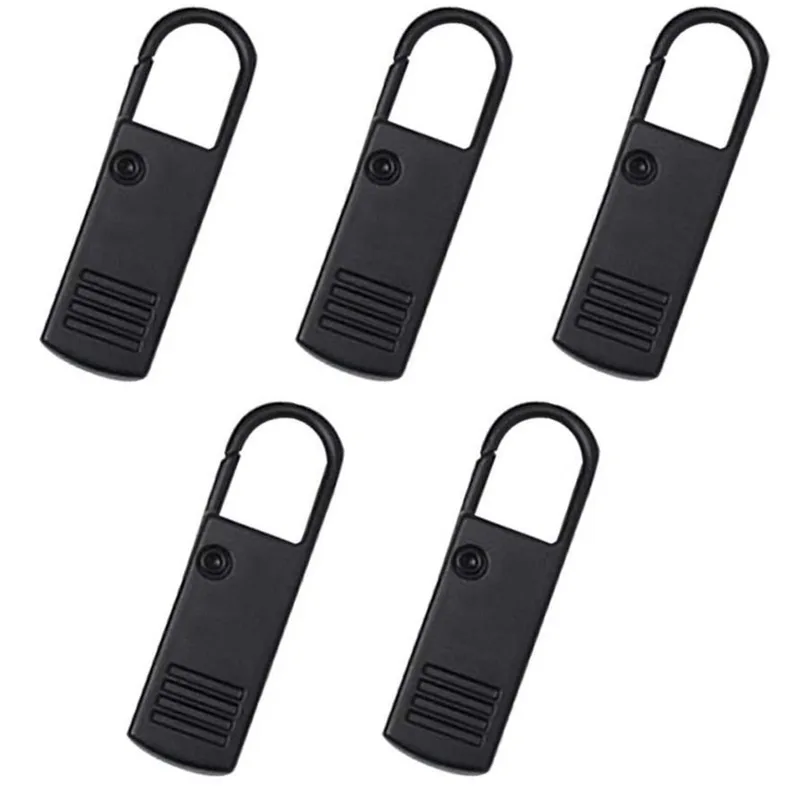 Zipper Slider Puller Repair Kit - Instant Replacement for Broken Buckles - 5 Piece Set for Travel Bags and Suitcases
