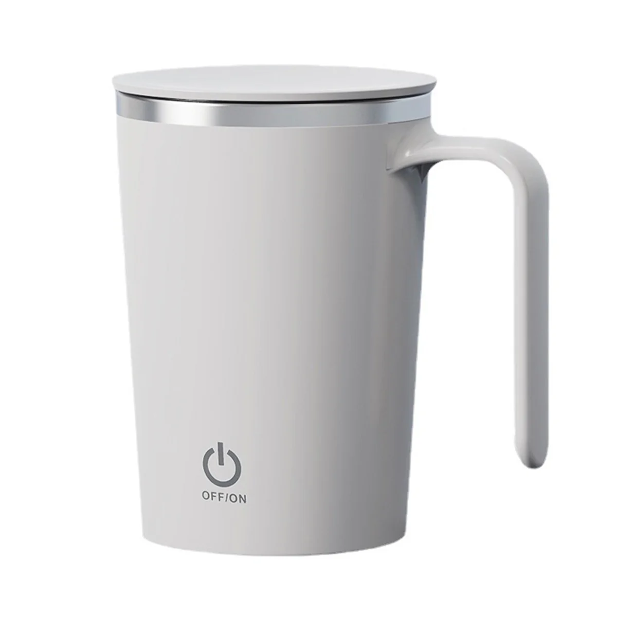 

Self Stirring Coffee Mug Rechargeable Automatic Magnetic Mixing Cup ,400Ml Electric Mixing Cup Auto Mixer Cup White