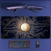 Bitcoin Mousepads Monster Large Mouse Mat Big Desk Pad Non Slip Game Rubber Mouse Pad Big Keyboard Mats Mouse Pad 1