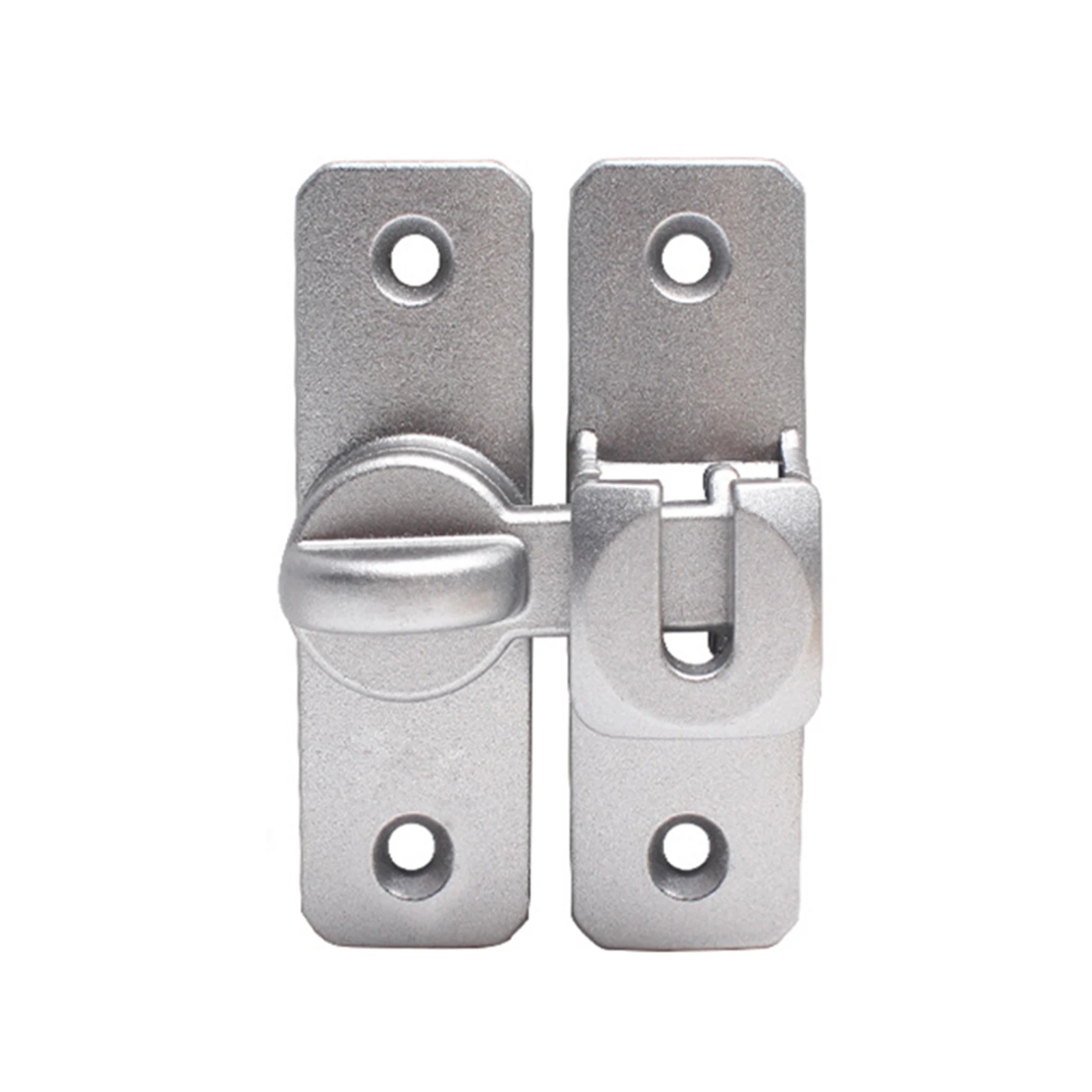 1pc Door Lock Latch 90 180 Degree Zinc Alloy Sliding Barn Door Lock Wine Cabinet Closet with Screws Home Hardware Parts door latch