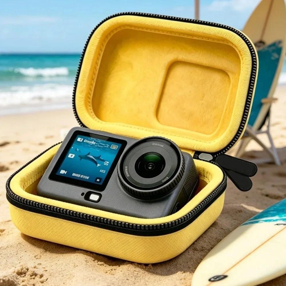 DJI Action6 / 5Pro / 4 Mini 스토리지 케이스 바디 백 썸 카메라 휴대용 가방 여행용 케이스 Insta360 Ace Pro 2 GoPro 용