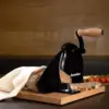 Manual Bread Slicer, Classic Hand Crank Home Bread Slicer (Black) 11.75 Inch by 8 Inch 5