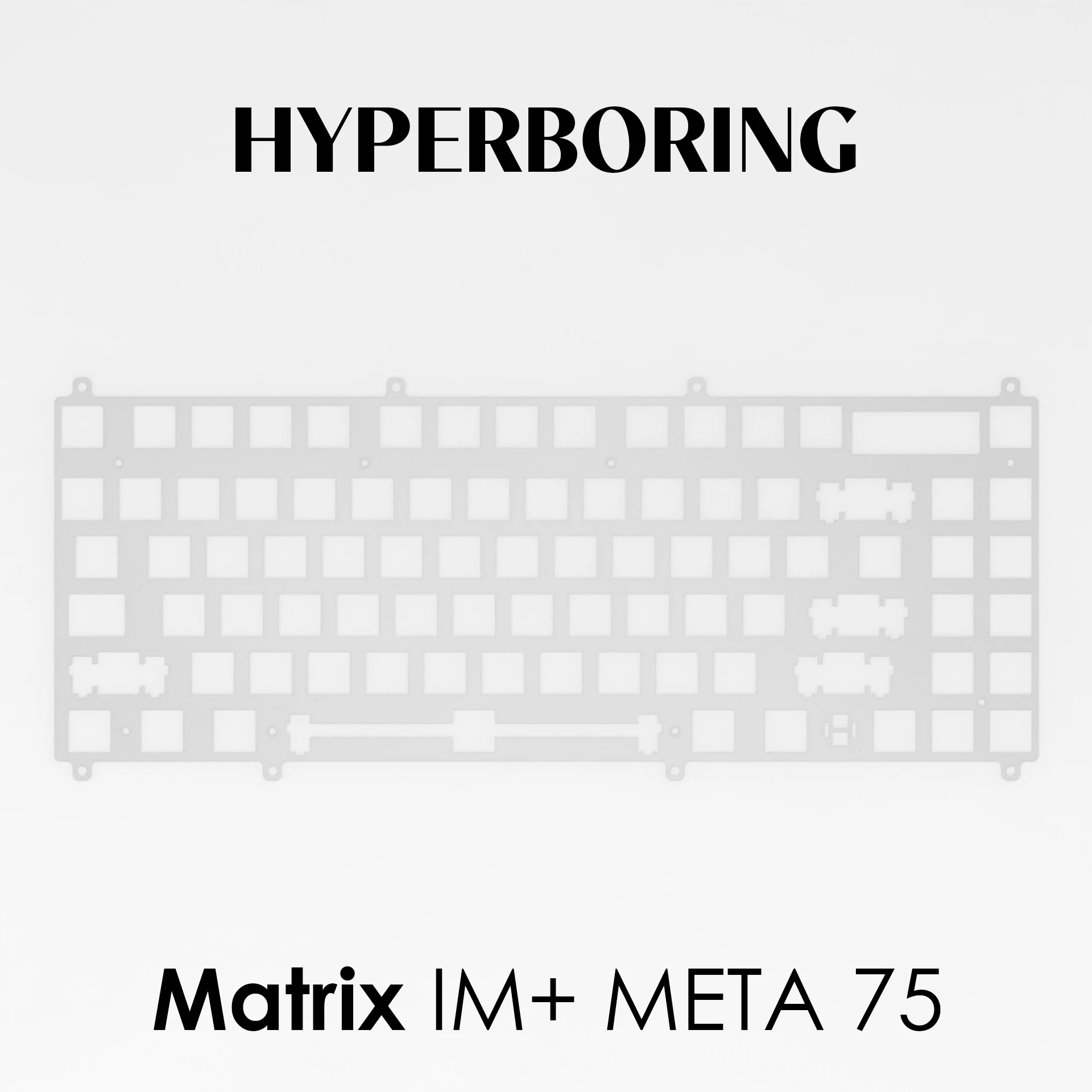 Matrixlab Matrix meta75 Dark Gray自作キーボード スマホ・タブレット 