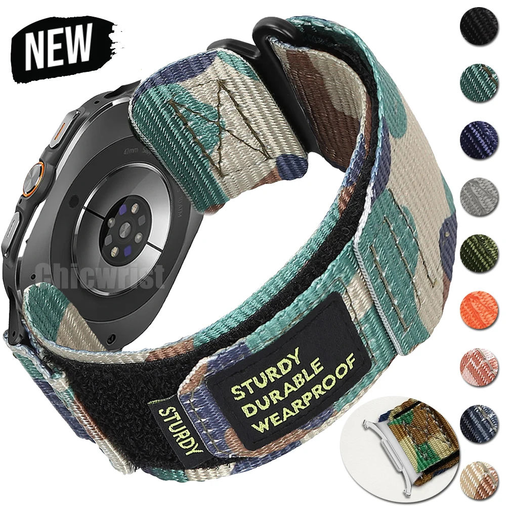 Accessories Nato Strap Galaxy Watch Camouflage Strap For Samsung