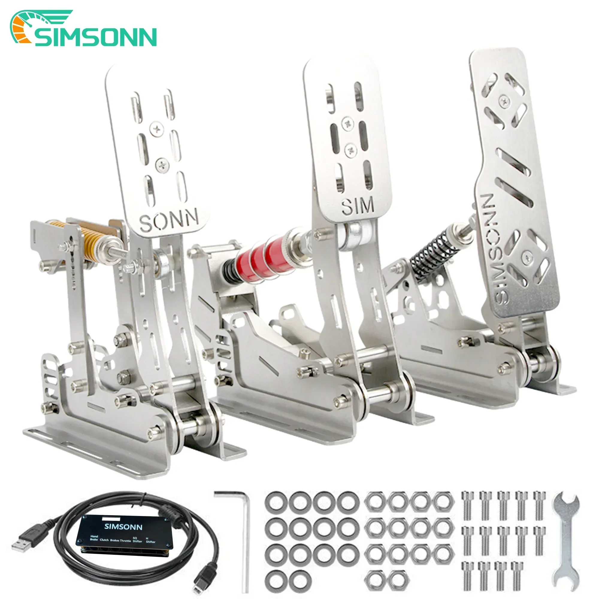 SIMSONNNEWPROPedalsSimRacingPedalsPCRacingSimulatorPressure