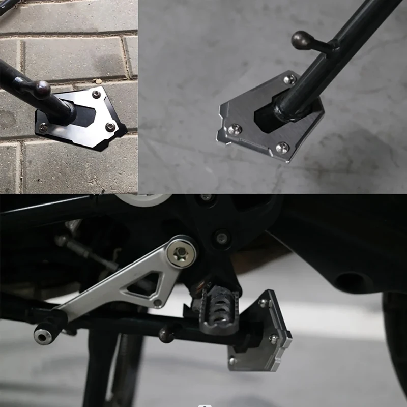 Motorcycle Kickstand Side Stand Extension Pad For BMW R1250GS R1200GS R1250 GS Adventure R1200 GS GSA gs1250 HP motorcycle accessories