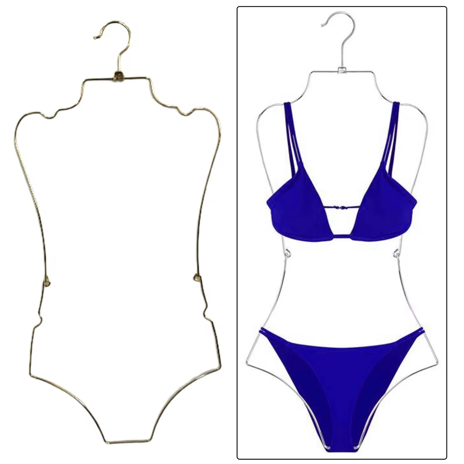 Swimsuit hanger Lingerie Hanging Rack Swimwear Rack Durable Bikini Display Shops Boutiques