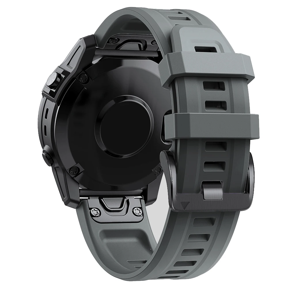 Enhanced Silicone QuickFit Watch Strap - Premium Adjustable Band