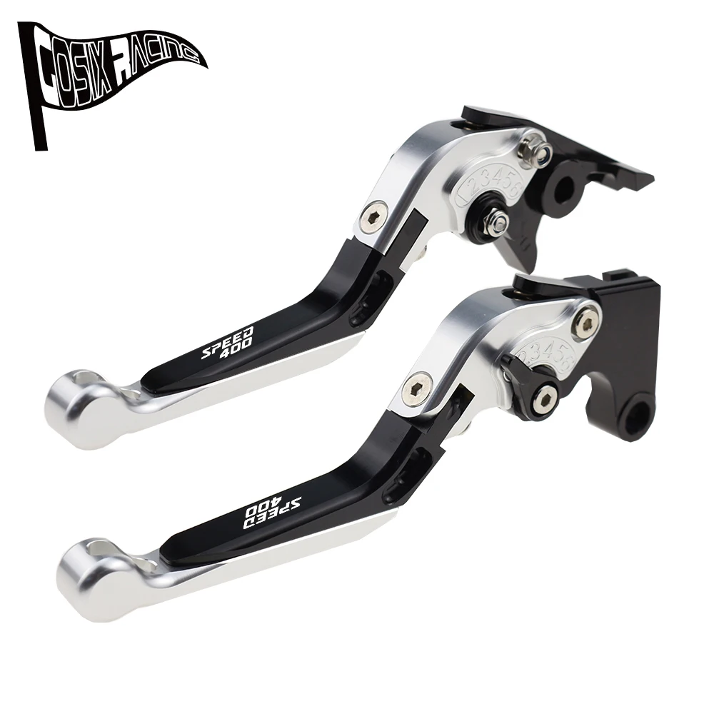 Fit For Speed 400 2023-2024 SPEED400 Adjustable Handle Motorcycle CNC Accessories Folding Extendable Brake Clutch Levers 3