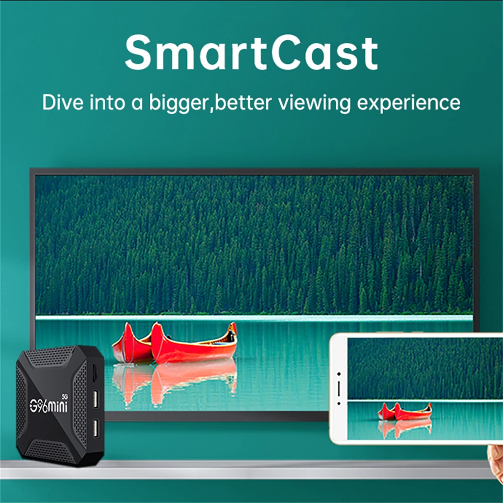 G96 Mini 5G TV Box Android13.0 Rockchip RK3528 64bit Cortex-A53 Support 8K Video Dual Wifi BT5.0 RAM 32G 64G Media Set Top Box